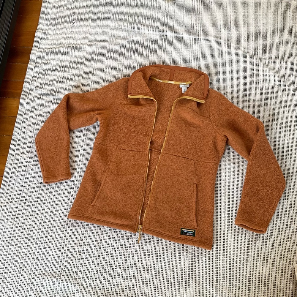 Llbean Katahadin Fleece Full Zip Jacket